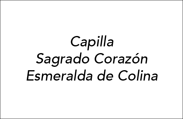 Capilla Sagrado Corazón Esmeralda de Colina