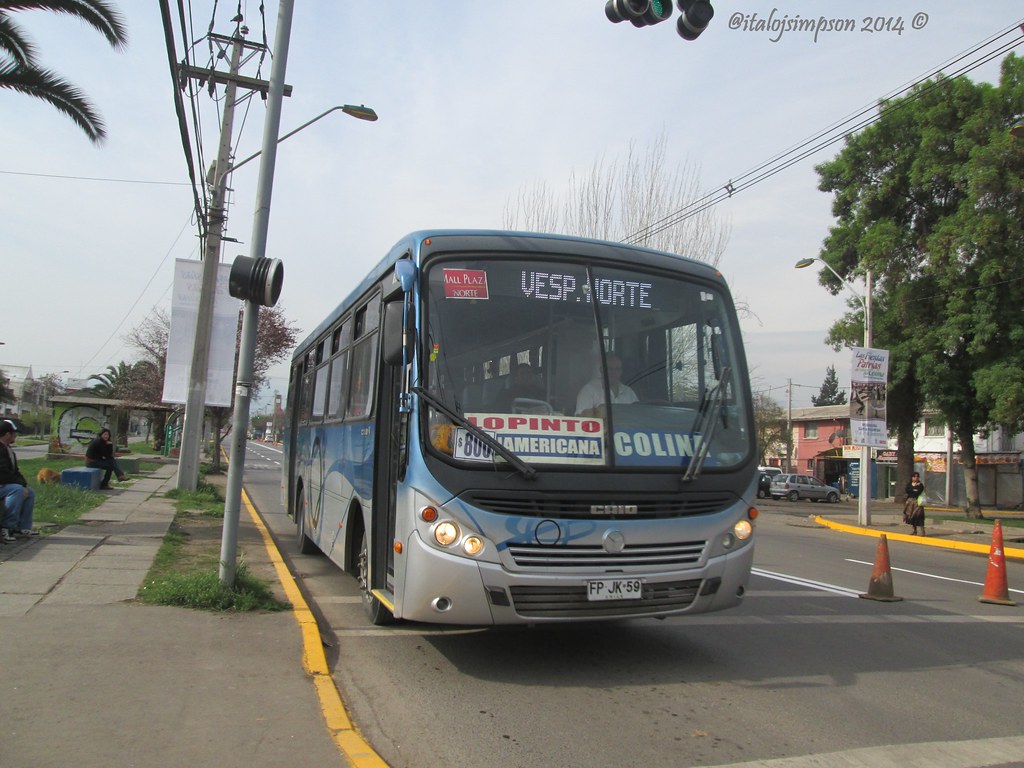 Transporte público de Colina hace llamado a empleadores de Chicureo