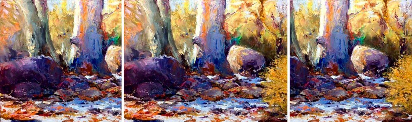 Pinturas In situ: Muestra artística que refleja la belleza de paisajes de nuestra zona