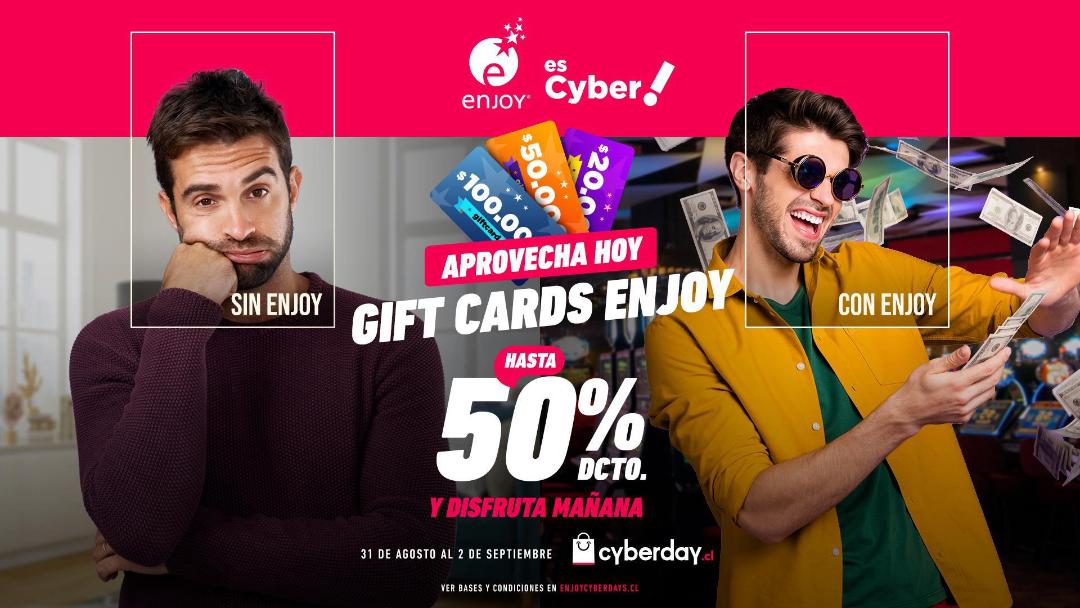 Cyberday de Enjoy: ¡Hasta 70% de descuentos!   