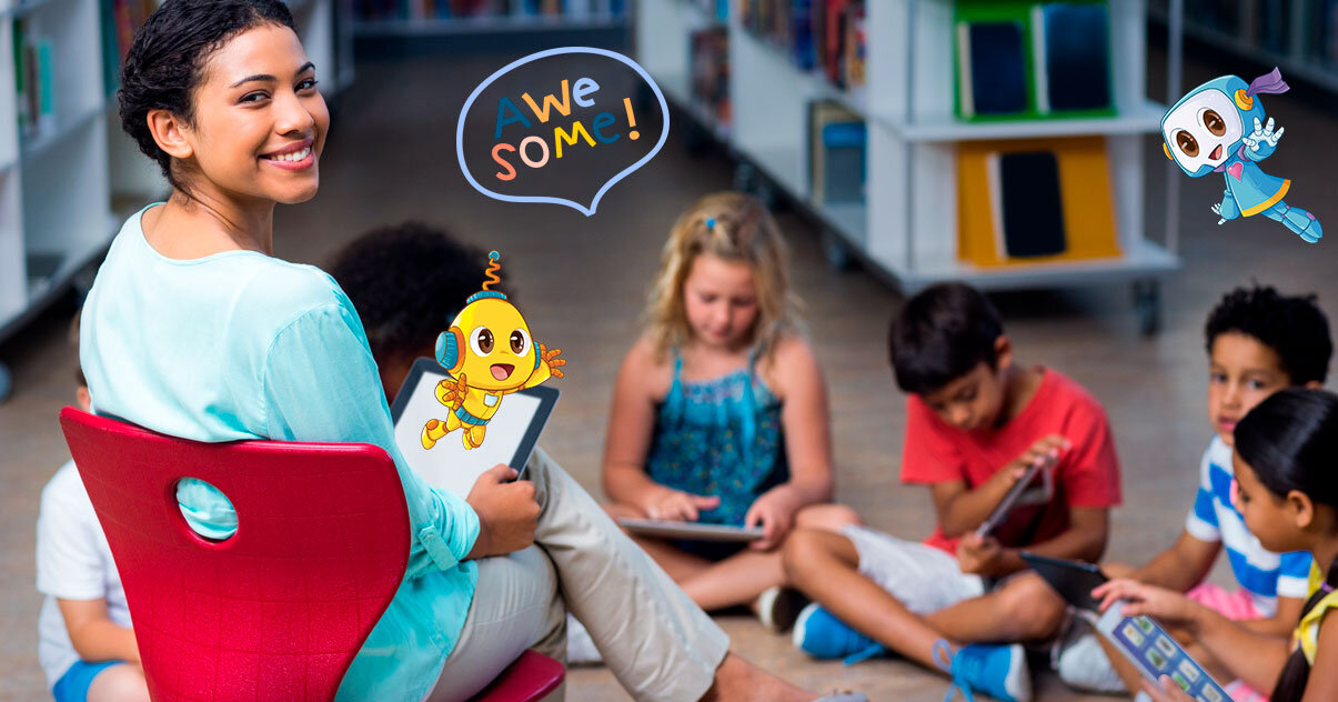 Preescolares aprenden inglés con juegos, canciones y actividades lúdicas con cuadernos y app interactiva
