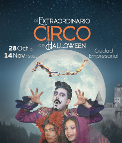Llega a Santiago el espeluznantemente divertido circo Halloween