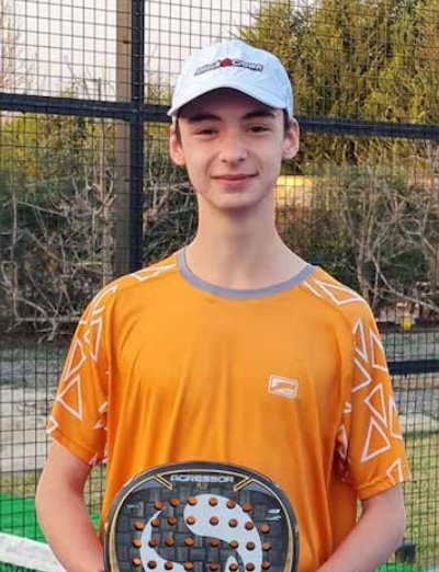 Luka Franulic, campeón mundial del Open Categoría C del XIII Mundial de Menores de Pádel