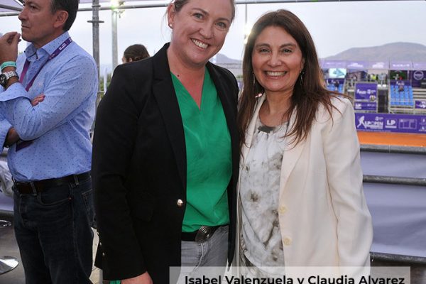 Isabel Valenzuela y Claudia Alvarez
