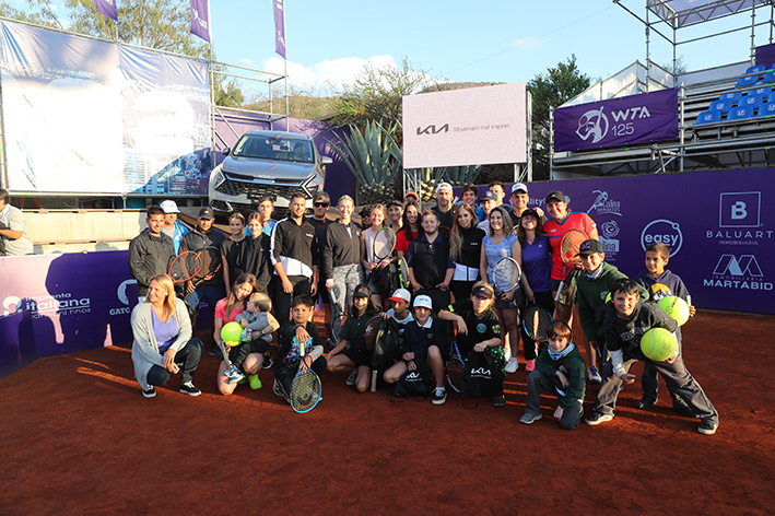 LP Open by IND: Exitosa clínica de tenis junto a Fernando González, Alexa Guarachi y Fernanda Labraña