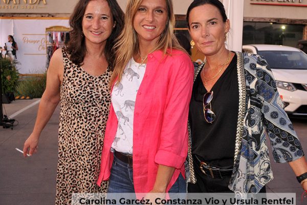 carolina garcez, constanza vio y ursula rentfel