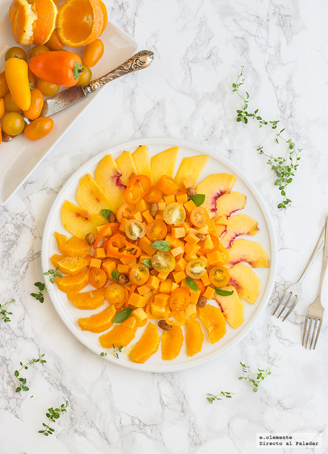 Ensalada de naranja