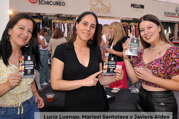 lucia luengo, marisol santolaya y javiera aldea