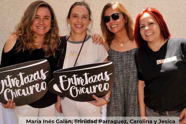 maria ines galan, trinidad parraguez , carolina y jeica
