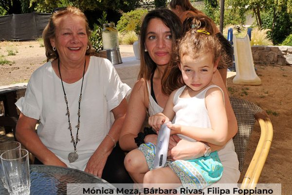 monica meza, barbara rivas, filipa foppiano