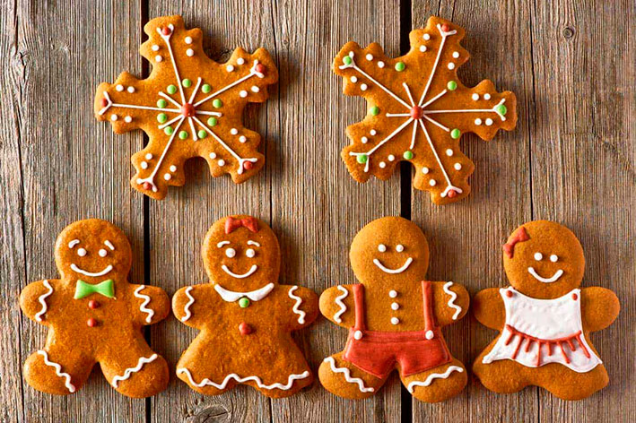 Receta sencilla de galletas de jengibre para niños