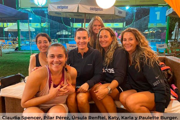 Claudia Spencer Pilar Perez Ursula Renftel Karla Burger Paulette Burger
