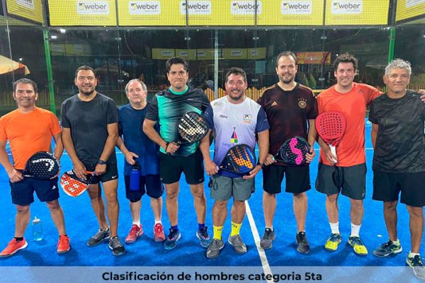 Revista VDS Tercera foto hombres categoría 5ta