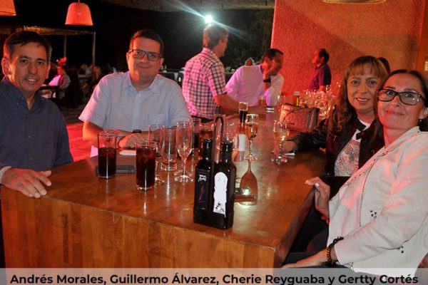 Revista VDS Chicureo Andrés Morales, Guillermo Álvarez, Cherie Reyguaba y Gertty Cortés