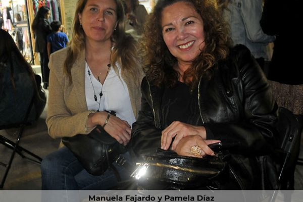 Manuela Fajardo y Pamela Díaz