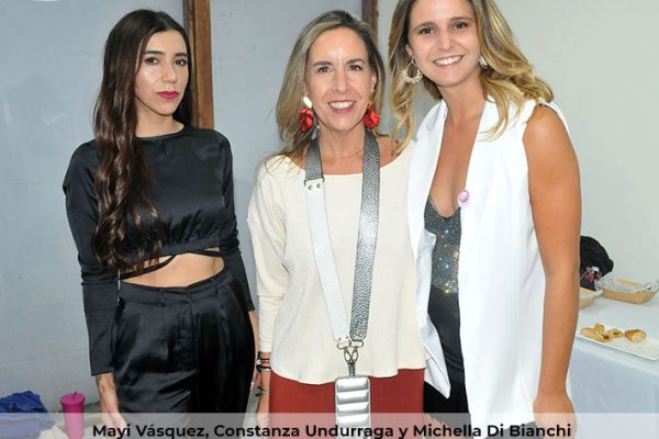 Mayi Vásquez, Constanza Undurraga y Michella Di Bianchi