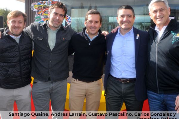 Revista VDS Chicureo Santiago Quaine, Andrés Larraín, Gustavo Pascalino, Carlos González y Francisco Boloña