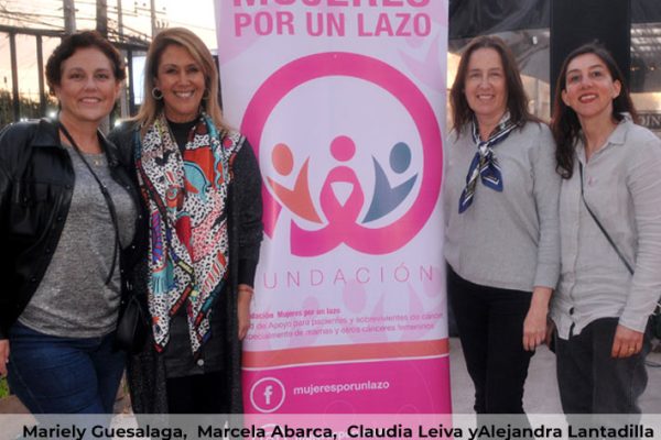 revista VDS Chicureo Mariely Guesalaga, Marcela Abarca, Claudia Leiva y Alejandra Lantadilla