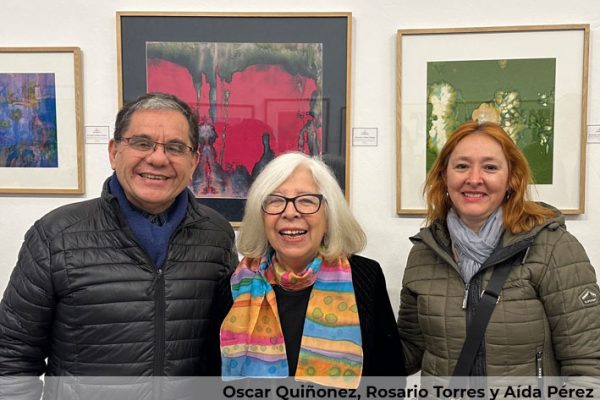 revista VDS Chicureo Óscar Quiñonez, Rosario Torres y Aída Pérez
