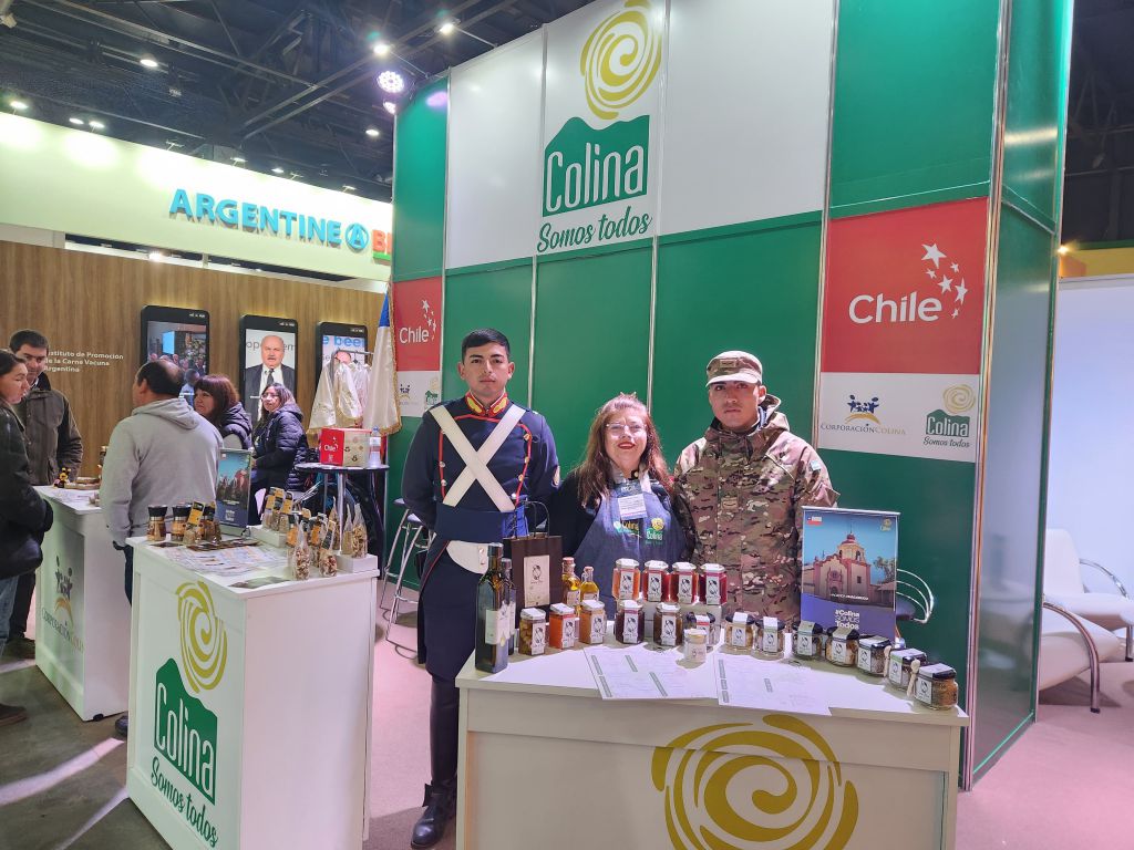 Cuatro Emprendedoras representan a Colina en la Expo Rural, Buenos Aires 2024